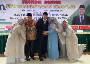 Sandang Gelar Doktor, Dewan Kehormatan PW IWO Sumut Raih IPK 3.80