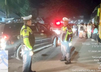Polres Tanjungbalai Kawal Perjalanan 171 Jamaah Haji ke Medan