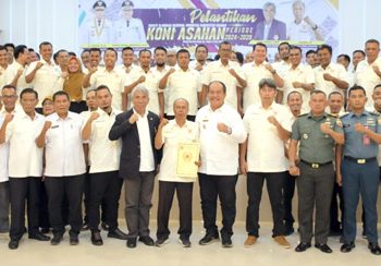 Harris ST Tetap Jabat Ketua KONI Asahan Periode 2024-2028