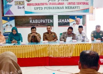 Lokakarya Mini Tribulan Puskesmas Meranti Bersama Lintas Sektor