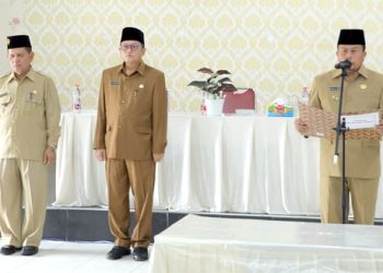 Lantik 43 Kepala UPTD, Bupati Asahan Tekankan Pendidikan Karakter