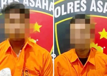 Ungkap kasus Judi Togel Di Desa Sei Apung, Polres Asahan Tahan 2 Pelaku