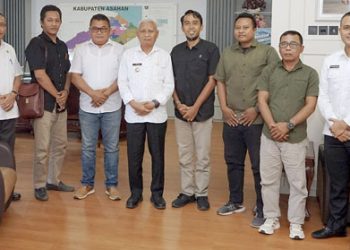 Perkenalkan Pengurus, SMSI Silaturahmi ke Bupati Asahan