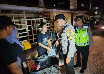 Personel Polres Tanjungbalai Gencar Susuri Lokasi Rawan Gangguan Kamtibmas