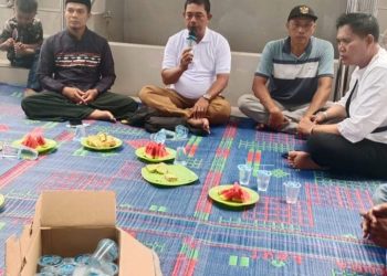 Kades Serdang Hadiri Pemberian Santunan untuk Anak Yatim Oleh Pemilik Damor