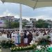 Personel Polres Tanjungbalai  Amankan Pelaksanaan Sholat Idul Adha 1445 H