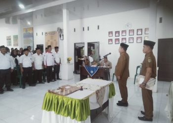 Camat Pulau Rakyat Asahan Lantik Anggota BPD