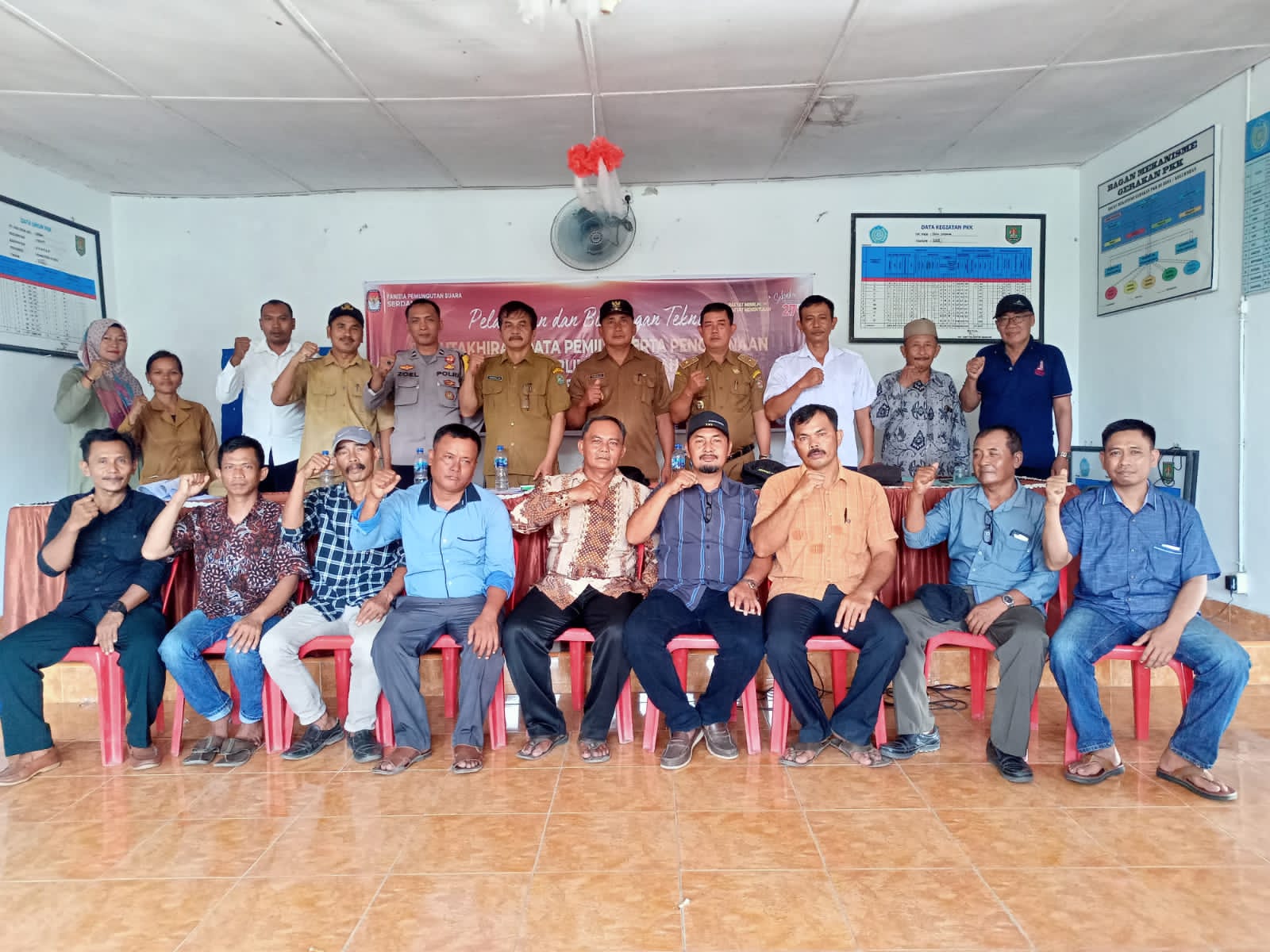 Pemilihan BPD di Desa Serdang dan Sei Beluru Asahan Lancar