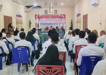 Camat Teluk Dalam  Asahan Kukuhkan dan Lantik BPD se Kecamatan