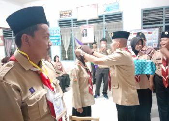 Ka Marsidi Buka Acara KMD Pramuka Kwaran Meranti