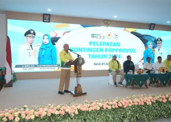 Lepas 31 Atlet ke POPPROVSU, Bupati Asahan: Tunjukkan Mental Juara