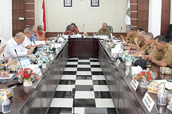 Kunker di Asahan, TPAD Bahas Realisasi Dana Bagi Hasil Provsu