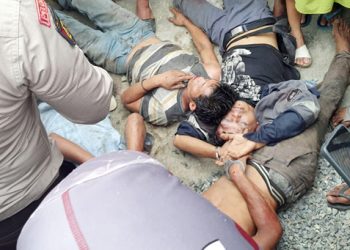 Curi Trafo PLN di Tanah Jawa, 5 Maling Dihentikan Babinsa Kodim 0207 dan Warga di Silomangi Siantar