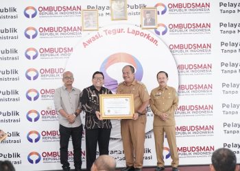 Ombudsman RI Beri Predikat Tinggi Kepatuhan Pelayanan Publik Kepada Pemkab Asahan