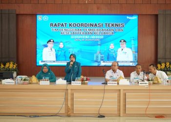 Rakornis Pertama TP PKK Kabupaten Asahan Tahun 2024