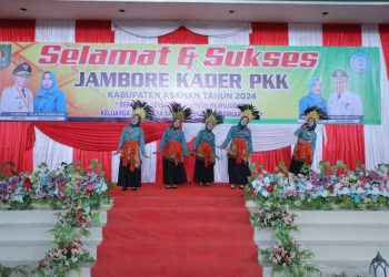 Satukan Gerak Langkah dan Persepsi, Ketua PKK Asahan Buka Jambore Kader