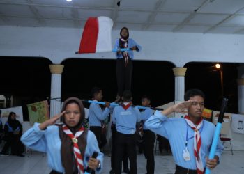 Cegah Narkoba, Kwarda Gerakan Pramuka Sumut Gelar Kirab Tangkal Napza