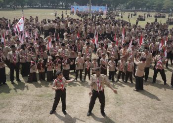 Kirab Tangkal Napza Gerakan Pramuka Sumut Berakhir