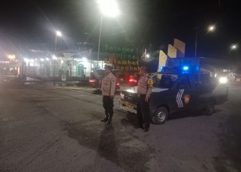 Personel Polsek Datuk Bandar Gelar Patroli Malam