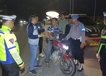 Personel Polres Tanjungbalai Laksanakan Patroli KRYD