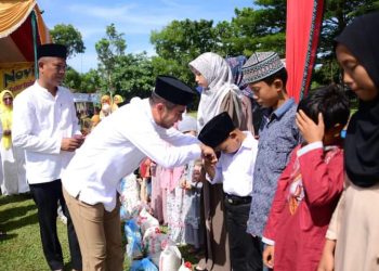 Pemkab Labura Gelar Tabligh Akbar di Lapangan Pancasila Sakti Marbau