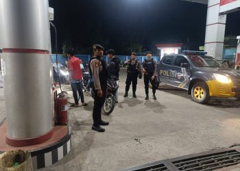 Personel Sat Samapta Polres Tanjungbalai Patroli Dialogis Sapa Warga