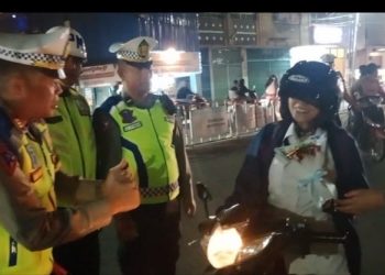 Takut Terjaring Razia di Jalan Imam Bonjol, Warga Kisaran Banyak yang Putar Arah