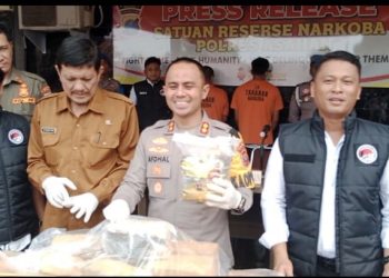 Polres Asahan Tangkap Warga Aceh  Terduga Kurir 130 Kg Ganja