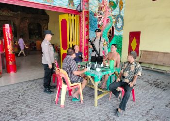 Personel Polsek Tanjungbalai Selatan Lakukan Patroli Dialogis