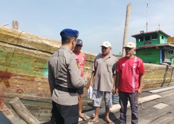 Sat Polairud Polres Tanjungbalai Ajak Warga Ikut Awasi Perairan