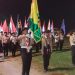 Kwatir Gerakan Pramuka Tanjungbalai Serahkan Bendera Panji Kirab Tangkal Napza Kepada Kwarcab Asahan