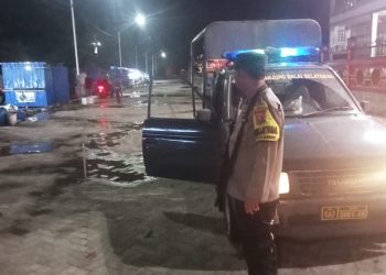 Personel Polsek Tanjungbalai Selatan Gencarkan Patroli