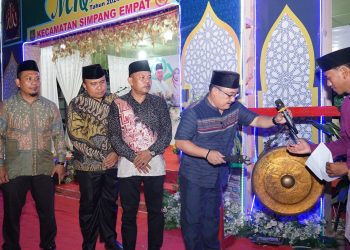 MTQ Dan Festival Seni Qasidah Ke 55 Kecamatan Simpang Empat Resmi Ditutup