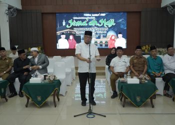 Pemkab Asahan Sambut Kepulangan Jamaah Haji Kloter 14 Kabupaten Asahan
