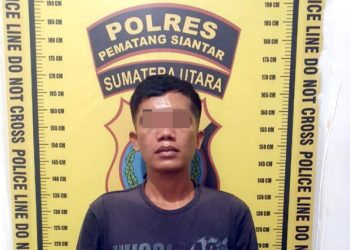 Pencuri Molen Cor Beton Kantor Lurah Simalungun Diringkus Personil Polsek Siantar Selatan