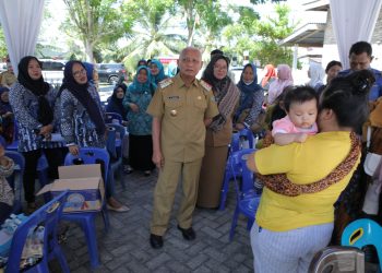 Bupati Asahan Tinjau Peluncuran Pelayanan Serentak Sejuta Akseptor
