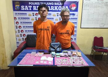 Dua Pengedar Narkoba Ditangkap Sat Narkoba Polres Tanjungbalai