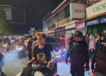 Tim Spartan Polres Tanjungbalai Susuri Daerah Pemukiman Warga