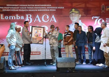 Polres Tanjungbalai Gelar Grand Final Lomba Baca Puisi Semarakan HUT ke 79 RI