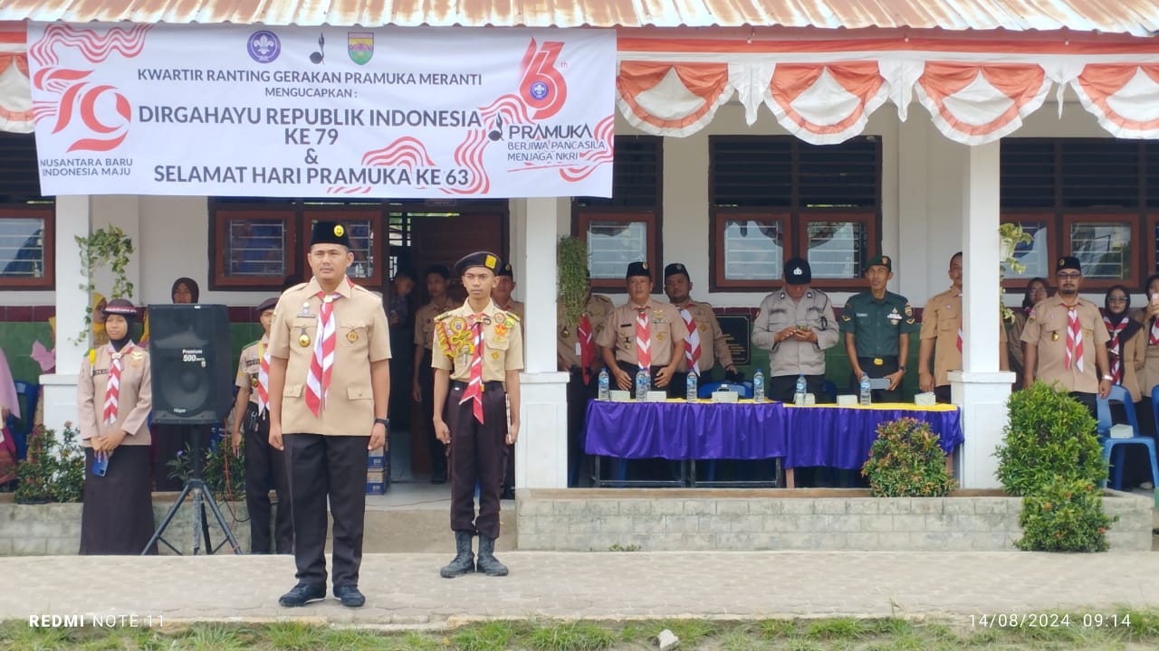 Kwaran Meranti Memperingati Hari Ulang Tahun ke 63 Pramuka