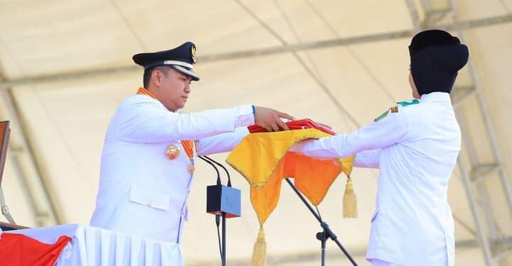 Bupati Labura Pimpin Upacara HUT ke 79 Kemerdekaan RI