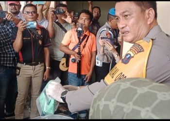 Satresnarkoba Polres Asahan Lakukan Pemusnahan BB Narkotika Jenis Sabu