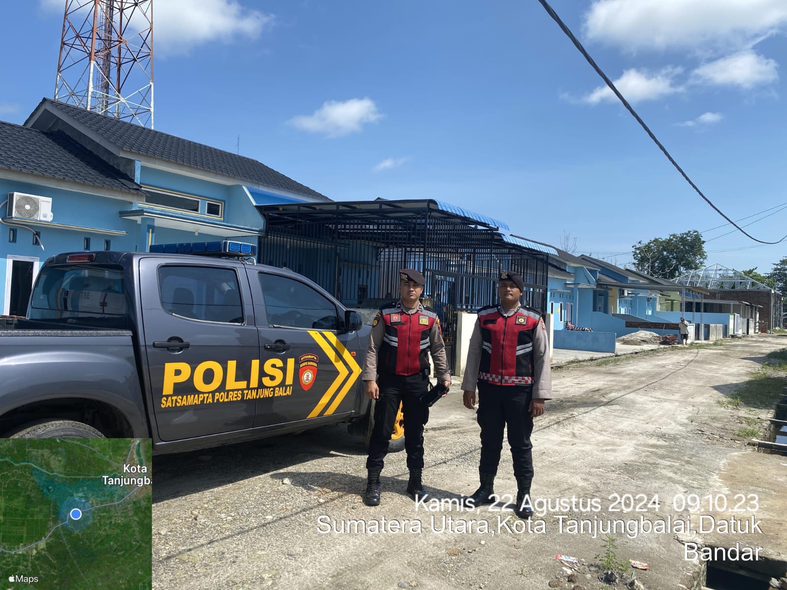 Personel Sat Samapta Polres Tanjungbalai Gelar Patroli Presisi