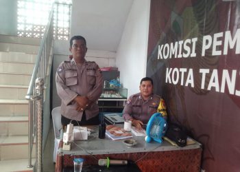 Lakukan Pengamanan Hari Pertama Pendaftaran Calon Walikota Tanjungbalai