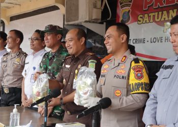 Polres Asahan Ungkap Peredaran Narkoba, Tangkap 4 Pelaku, Sita 2 Kg Sabu