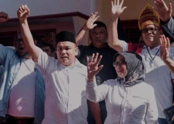 Pasangan HERO Resmi Mendaftar ke KPU Labuhanbatu