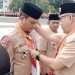 Kwarcab Asahan Hadiri Apel Besar ke 63 Hari Pramuka Tahun 2024 di Medan