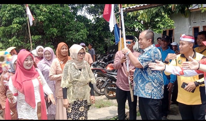 Wakil Bupati Asahan Hadiri Kegiatan Hari Jadi Desa Air Genting.