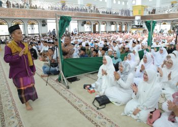 Jelang Pilkada, Polres Asahan Gelar Tablig Akbar, Zikir dan Doa Bersama