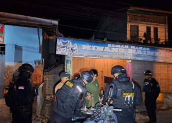 Tim Spartan Polres Tanjungbalai Sisir Lokasi Rawan Gangguan